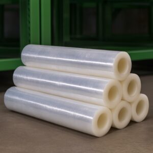 Hand-Stretchfolie 60% recycelt ohne Kern 20 µm – nachhaltig & robust