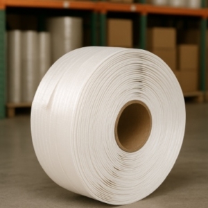 Umreifungsband Polyester / Fadenband / Textil-Umreifungsband, geklebt