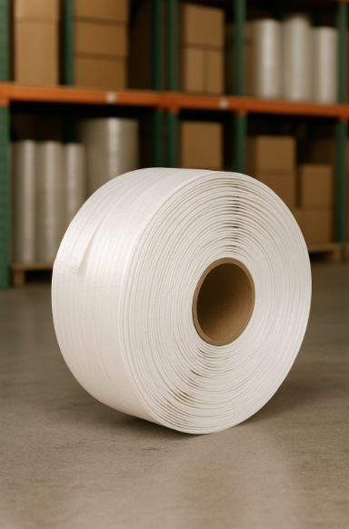 Umreifungsband Polyester / Fadenband / Textil-Umreifungsband, geklebt