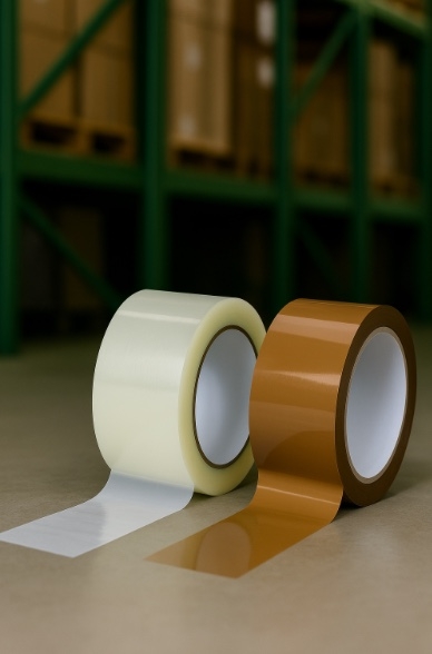 PP-Klebeband Transparent Braun