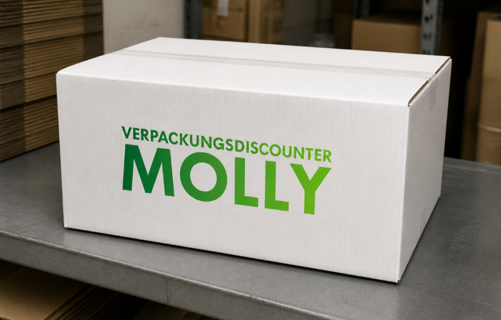Faltkarton bedruckt mit Logo