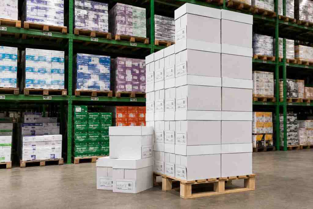 BASIC Universal Kopierpapier weiss A4 80g - 1 Palette (100'000 Blatt)