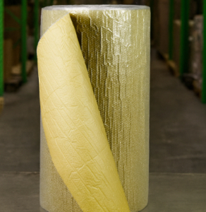 Luftpolsterfolie – kaschiert mit Papier