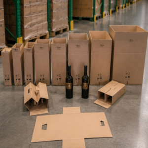 Flaschenversandverpackungen Wein